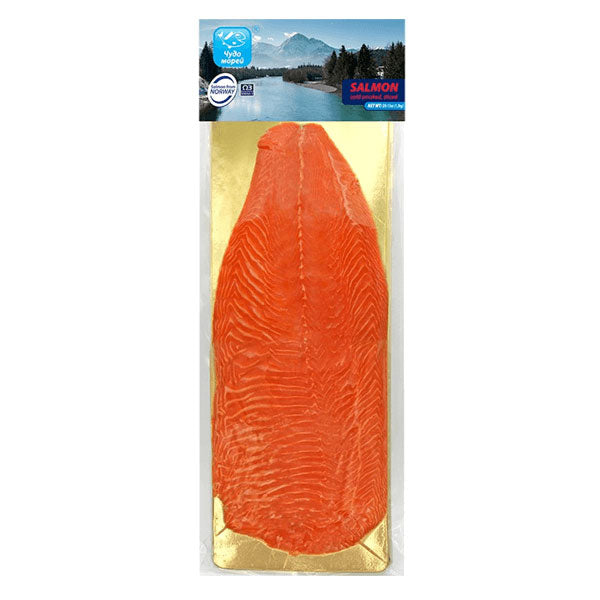 Cold Smoked Sliced Norway Salmon – 2.2 lb (1.0kg)